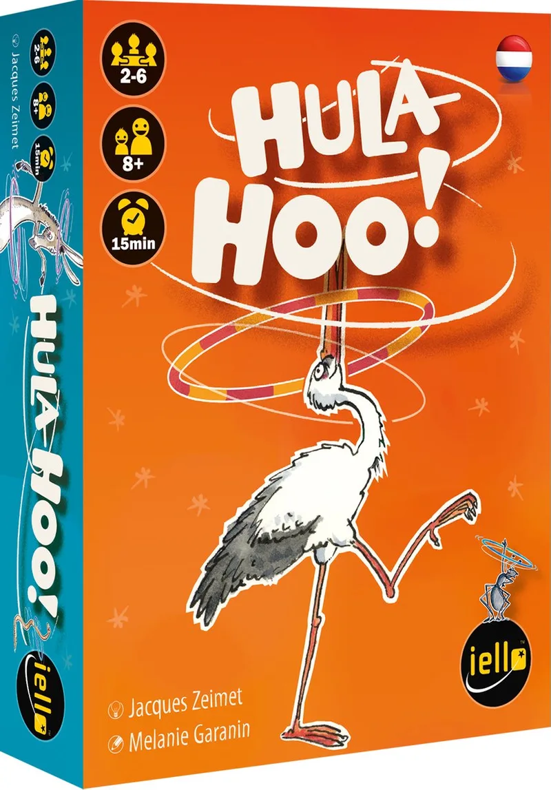 Hula Hoo - Bordspel fra IELLO – æske