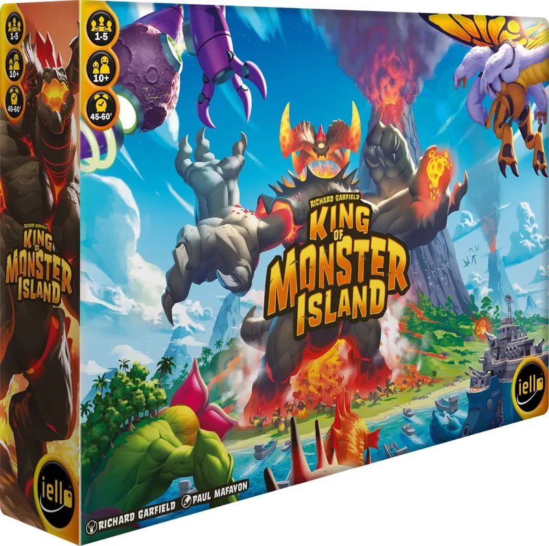 King of Monster Island - Bordspel fra IELLO – æske