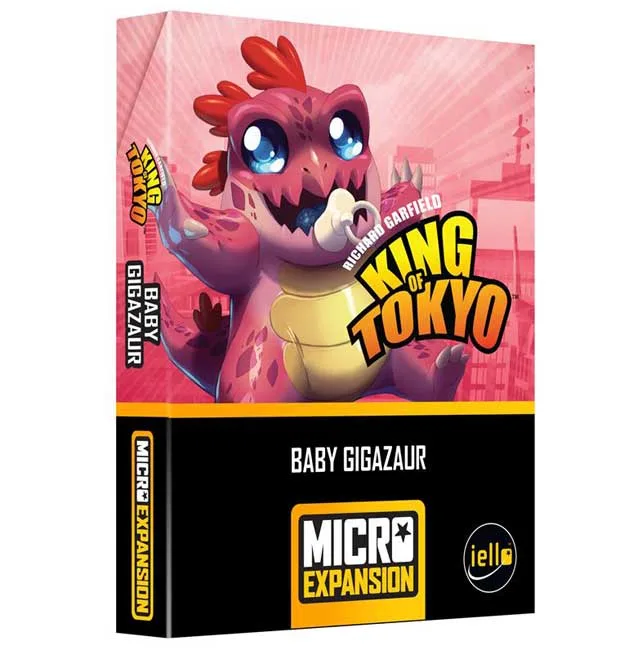 King of Tokyo: Baby Gigazaur (micro expansion, in English) von IELLO – Schachtel