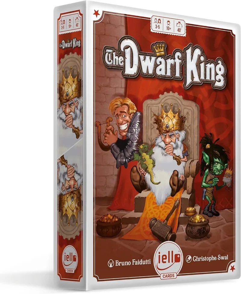 The Dwarf King: Intensief Kaartspel voor Strategische Denkers from IELLO – box