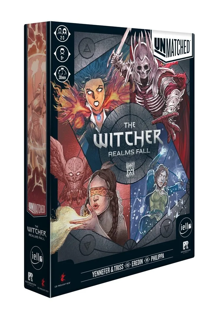Unmatched The Witcher: Realms Fall (ENG) de IELLO – boîte