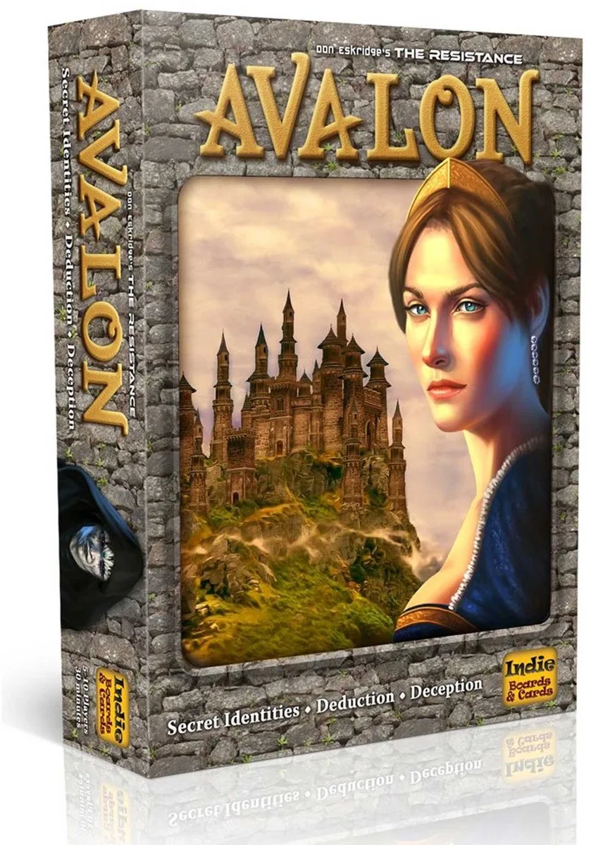 The Resistance: Avalon - Strategisch de Indie Boards & Cards – boîte