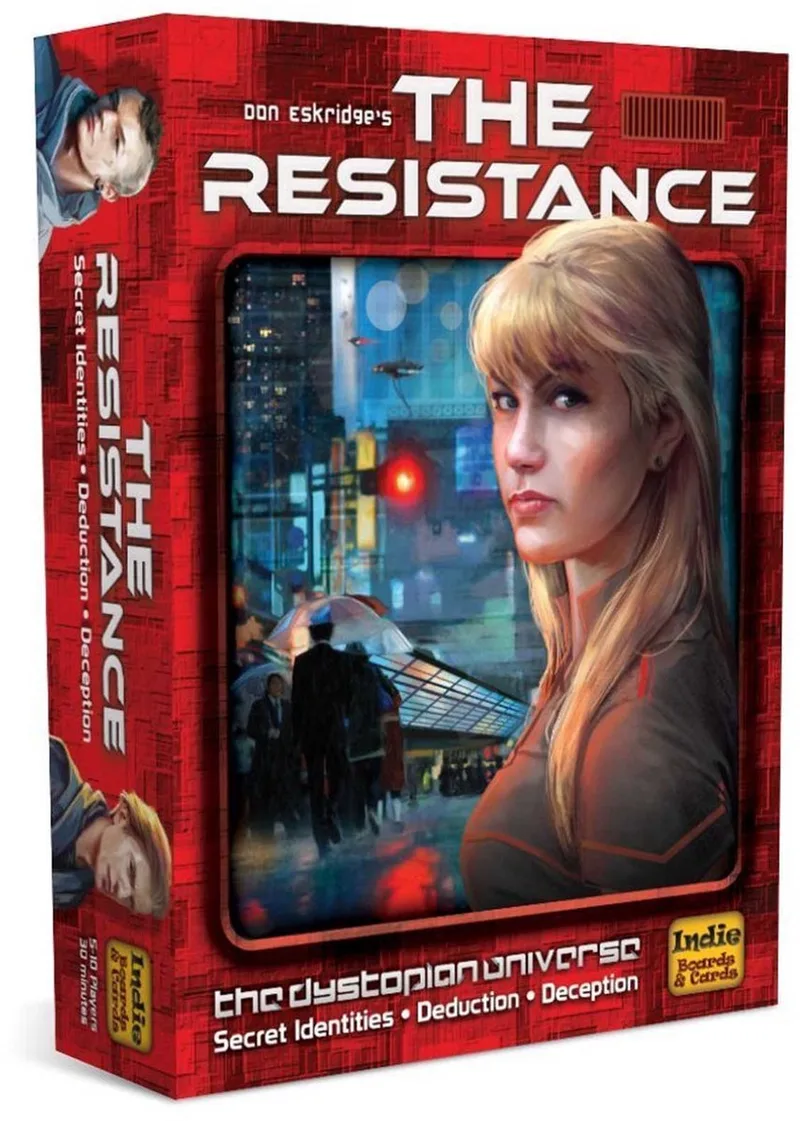 The Resistance - Engelstalig Kaartspel von Indie Boards & Cards – Schachtel