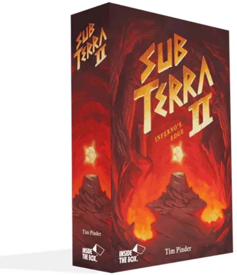 Sub Terra 2 Infernos Edge - Bordspel - Engels de Inside the Box Board Games – boîte