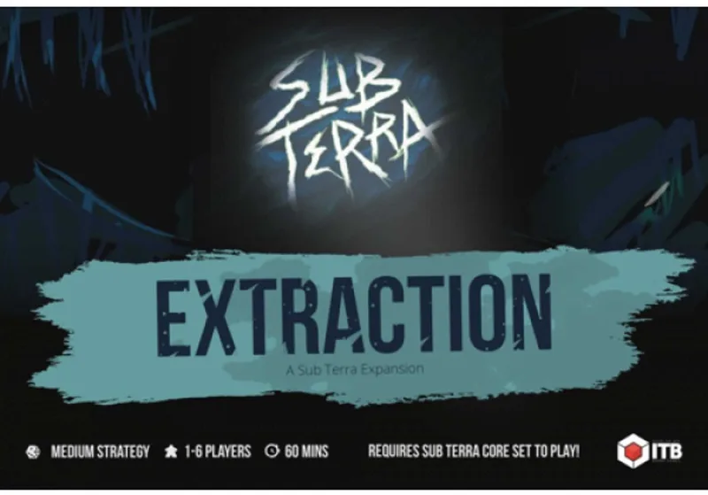 Sub Terra: Extraction – uitbreiding - Bordspel - Engels de Inside the Box Board Games – boîte