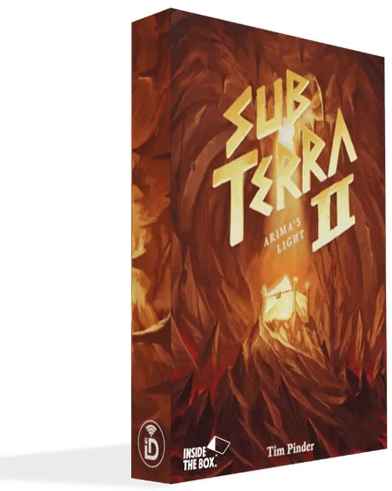 Sub Terra II: Inferno's Edge – Arima's Light Expansion de Inside the Box Board Games – boîte