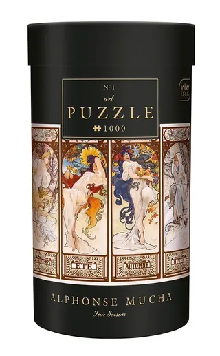 Puzzle Art Collection - Mucha - Les Saisons - 1000 pièces from Interdruk – box 1 of 2