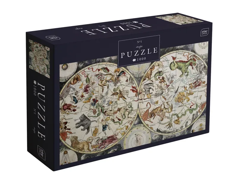 Puzzle Carte - 1000 pièces from Interdruk – box 2 of 2