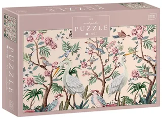 Puzzle Jardin Secret - Aigrette et Fleurs - 1000 pièces van Interdruk – doos 2 van 2