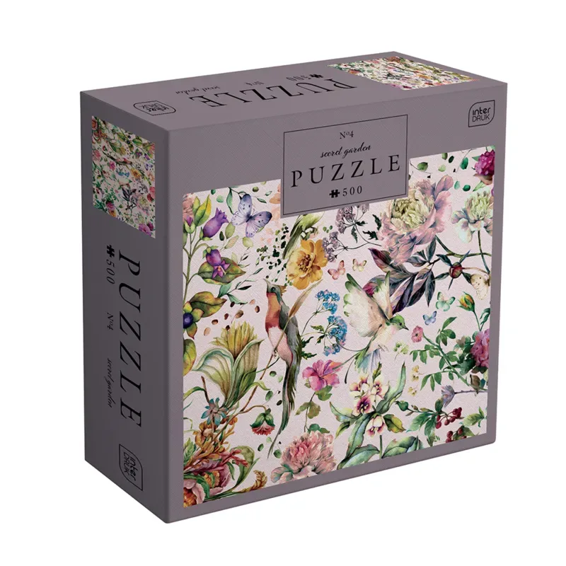 Puzzle Jardin Secret - Colibris - 500 à 999 pièces van Interdruk – doos 2 van 2