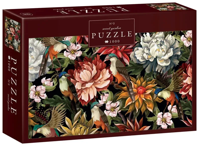 Puzzle Jardin Secret - Oiseau Calme - 1000 pièces de Interdruk – boîte 2 sur 2