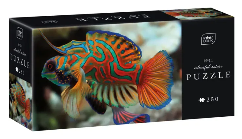 Puzzle Nature Colorée - Mandarinfish - 200 à 499 pièces from Interdruk – box 2 of 2