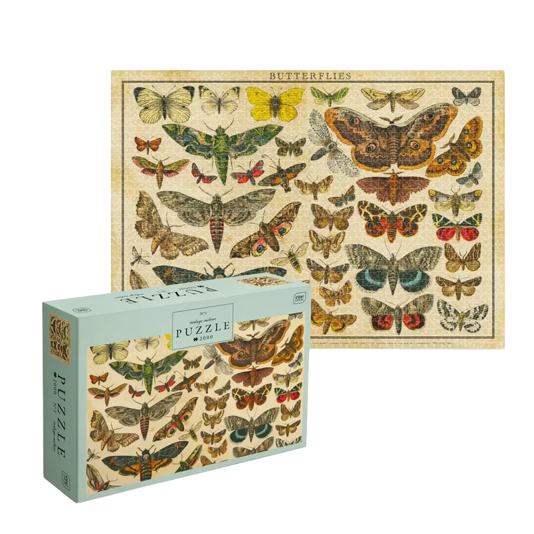 Vintage Nature #1 (2000 Stukjes) fra Interdruk – æske