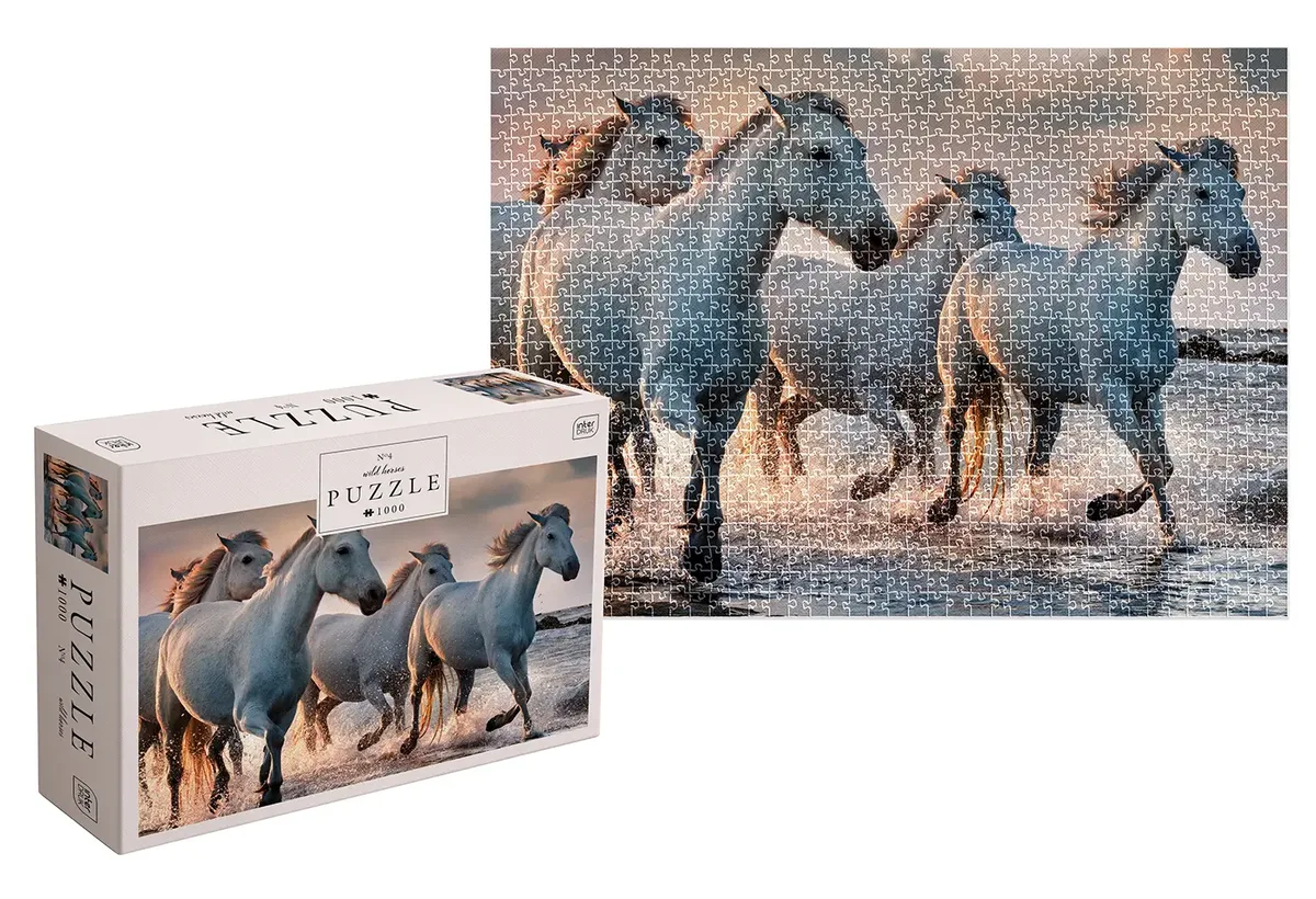 Wild Horses #4 (1000 Stukjes) van Interdruk – doos