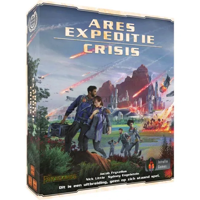 Terraforming Mars Ares Expeditie: Crisis de Intrafin – boîte