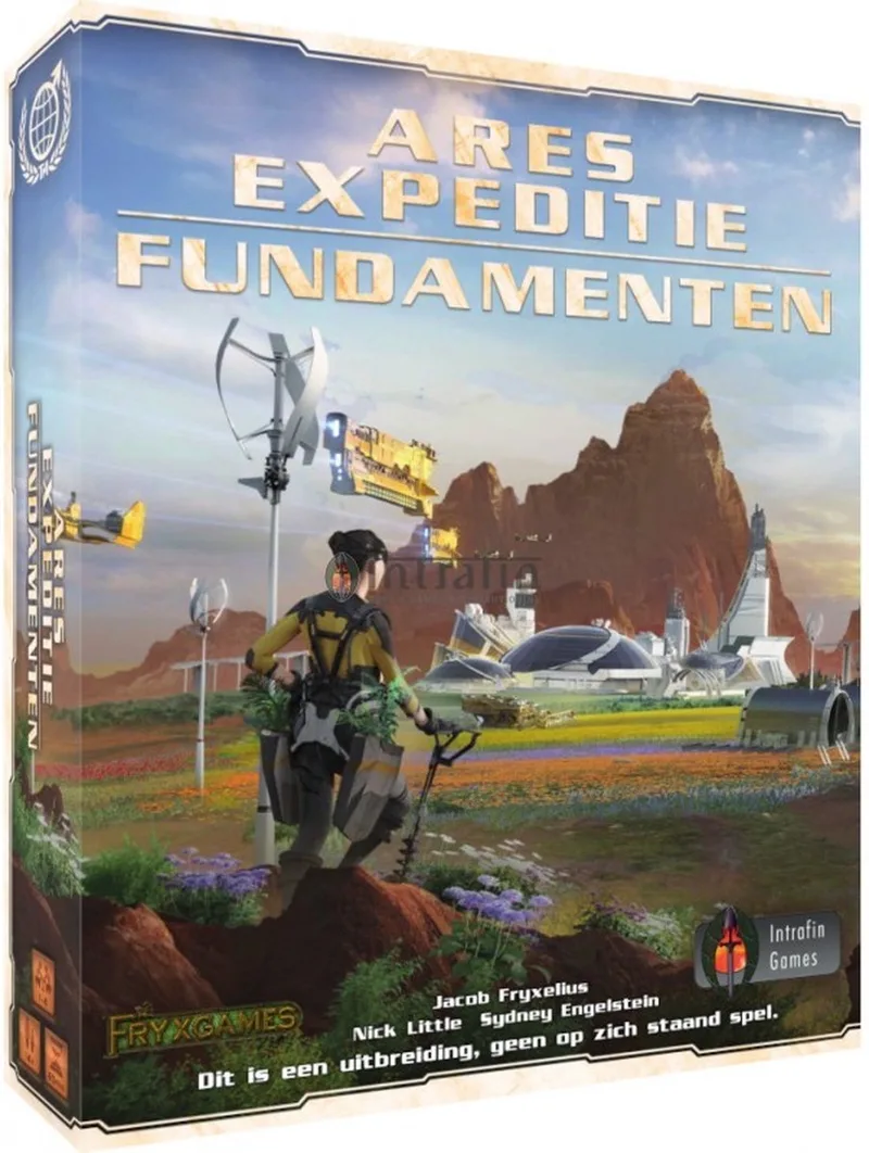 Terraforming Mars Ares Expeditie: Fundamenten uitbreiding from Intrafin – box