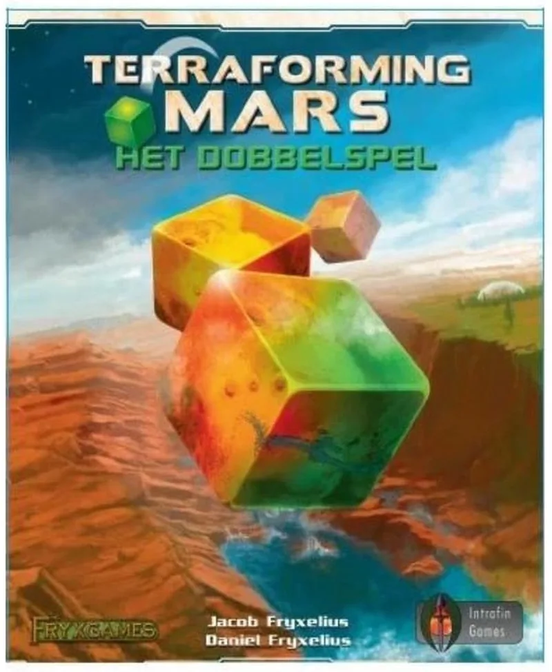 Terraforming Mars: Het Dobbelspel - Dobbelspel van Intrafin – doos