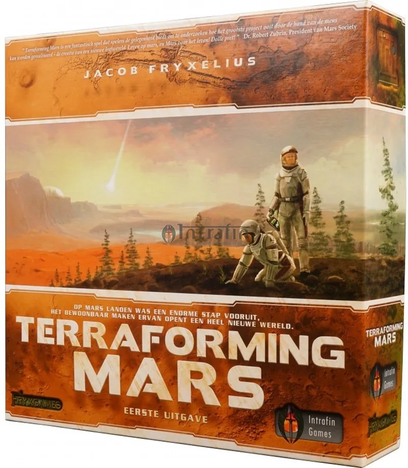 Terraforming Mars - Nederlandstalig Bordspel de Intrafin – boîte