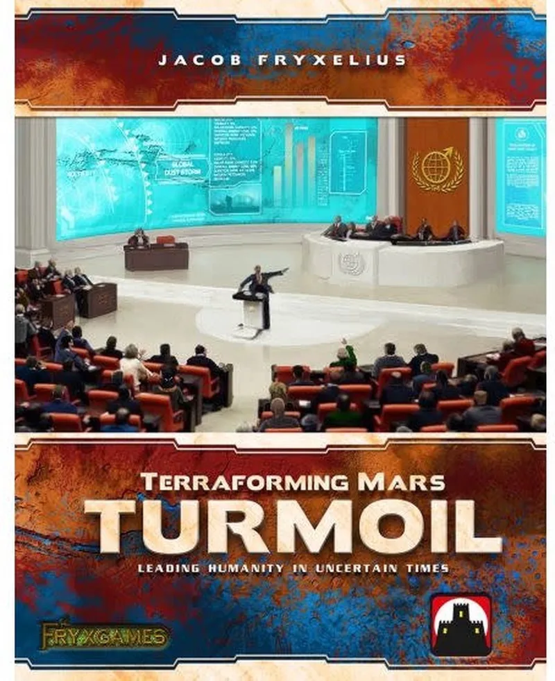 Terraforming Mars: Turmoil - Engelstalige uitbreiding - bordspel fra Intrafin – æske