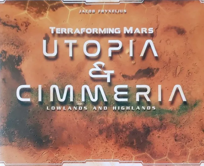 Terraforming Mars: Utopia & Cimmeria (EN) de Intrafin – boîte