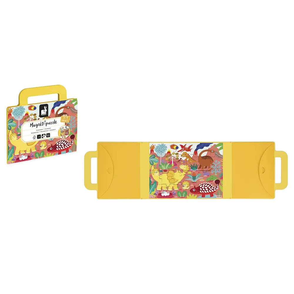 Dino Puzzel Puzzel 24 Stukken van Janod – doos