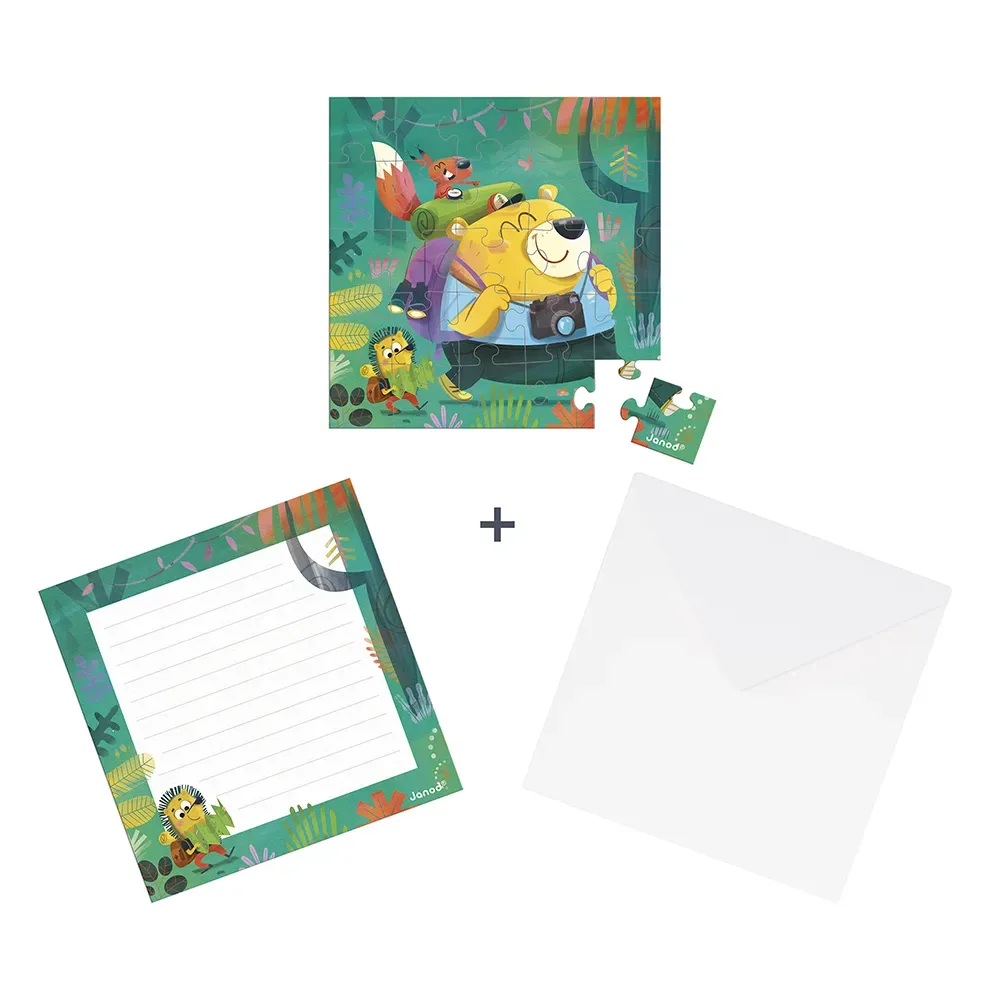 Excursion Puzzle 2puzzle 5 Stücke von Janod – Schachtel