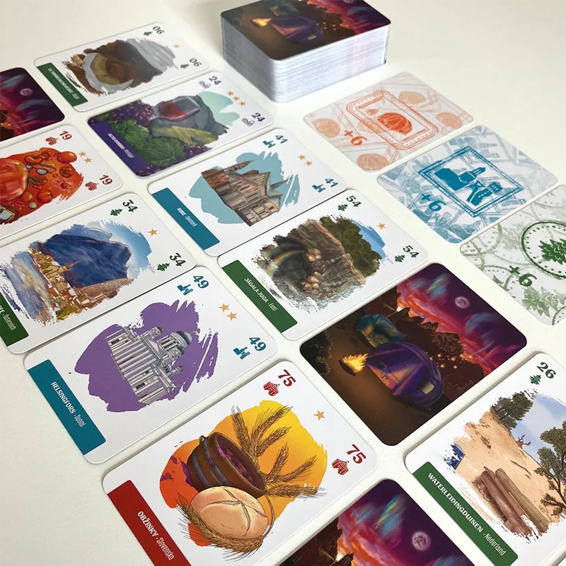 Card Trip Europe - Kaartspel - Jolly Club van Jolly Dutch – doos