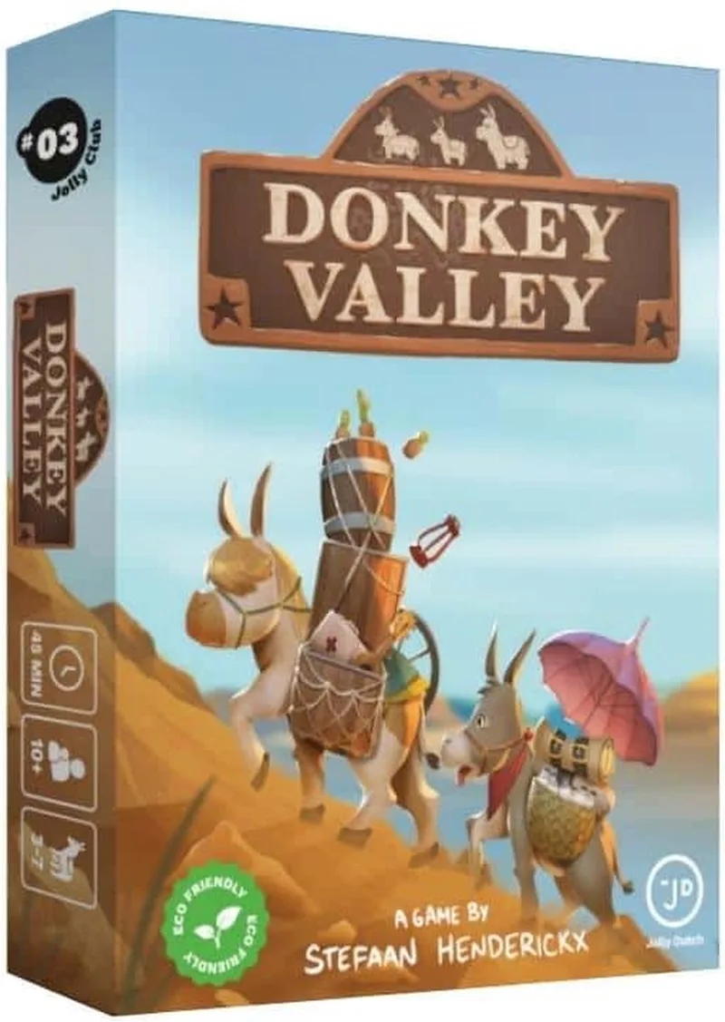 Donkey Valley - Kaartspel - Jolly Dutch van Jolly Dutch – doos