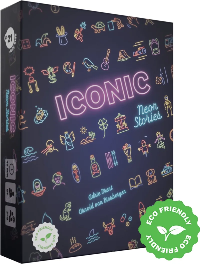 Iconic Neon Stories - Kaartspel - Jolly Dutch from Jolly Dutch – box