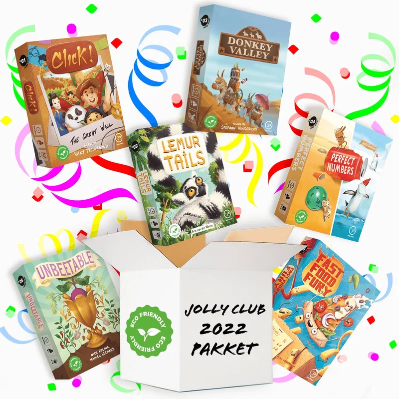 Jolly Club 2022 Pakket - Kaartspellen - ECOFRIENDLY von Jolly Dutch – Schachtel