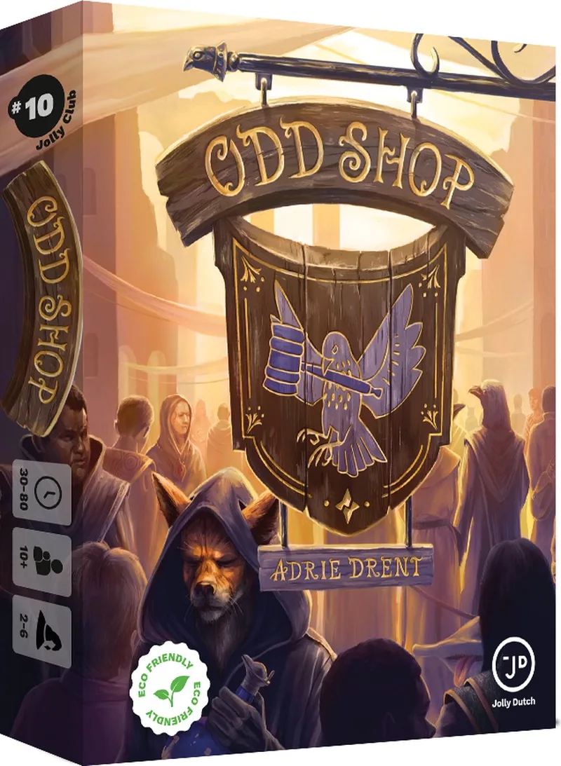 Odd Shop - Kaartspel - Jolly Dutch van Jolly Dutch – doos