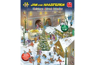 Adventskalender 2026 - 24 puzzels van 54 stukjes from Jumbo, Multicolour edition – box 4 of 5