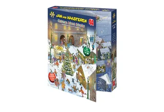 Adventskalender 2026 - 24 puzzels van 54 stukjes from Jumbo, Multicolour edition – box 2 of 5