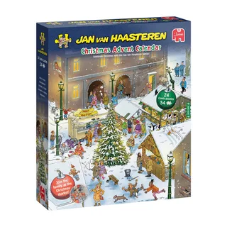 Adventskalender 2026 - 24 puzzels van 54 stukjes from Jumbo, Multicolour edition – box 1 of 5