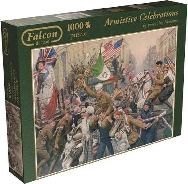 Armistice Celebrations 1000pcs från Jumbo, utgåva Transparent – kartong