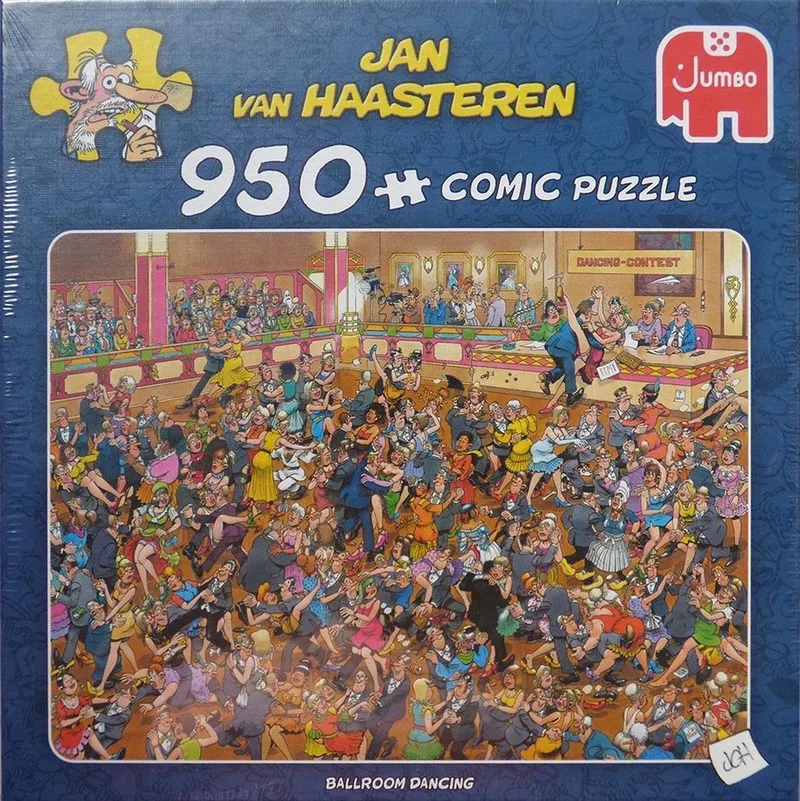 Ballroom Dancing puzzel - 950 stukjes from Jumbo, Multicolour edition – box