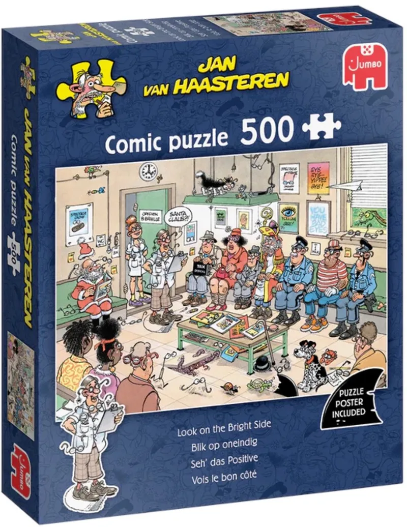 Blik op oneindig - 500 stukjes puzzel van Jumbo, editie Meerkleurig – doos