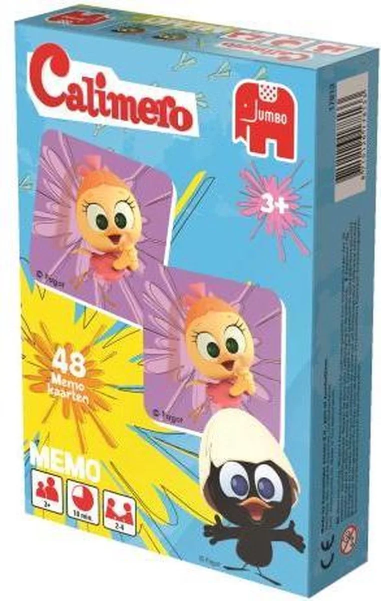 Calimero Memo Spel - Kinderspel de Jumbo – boîte