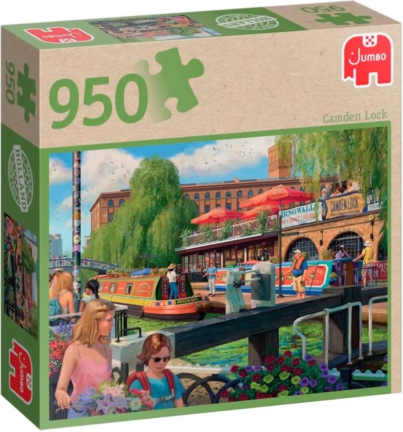 Camden Lock Puzzel 950 stukjes de Jumbo – boîte
