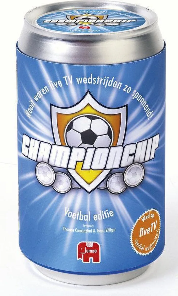 Championchip Football Tin from Jumbo – box