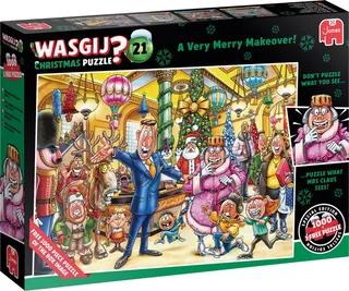 Christmas 21 - Een feestelijke make-over! - 2x1000 stukjes puzzel - Legpuzzel volwassenen from Jumbo, Multicolour edition – box 1 of 4