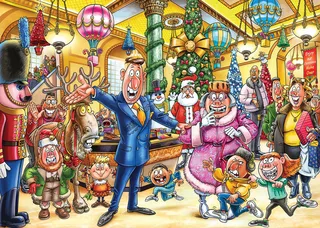 Christmas 21 - Een feestelijke make-over! - 2x1000 stukjes puzzel - Legpuzzel volwassenen from Jumbo, Multicolour edition – box 3 of 4