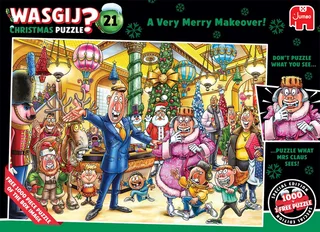 Christmas 21 - Een feestelijke make-over! - 2x1000 stukjes puzzel - Legpuzzel volwassenen from Jumbo, Multicolour edition – box 2 of 4