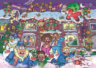 Christmas - Niet zo'n stille nacht! (2x 1000) fra Jumbo – æske 2 af 4