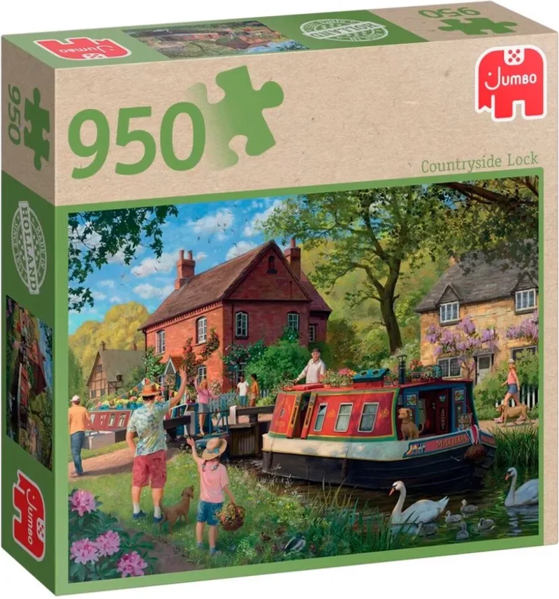Countryside Lock Puzzel - 950 stukjes from Jumbo – box