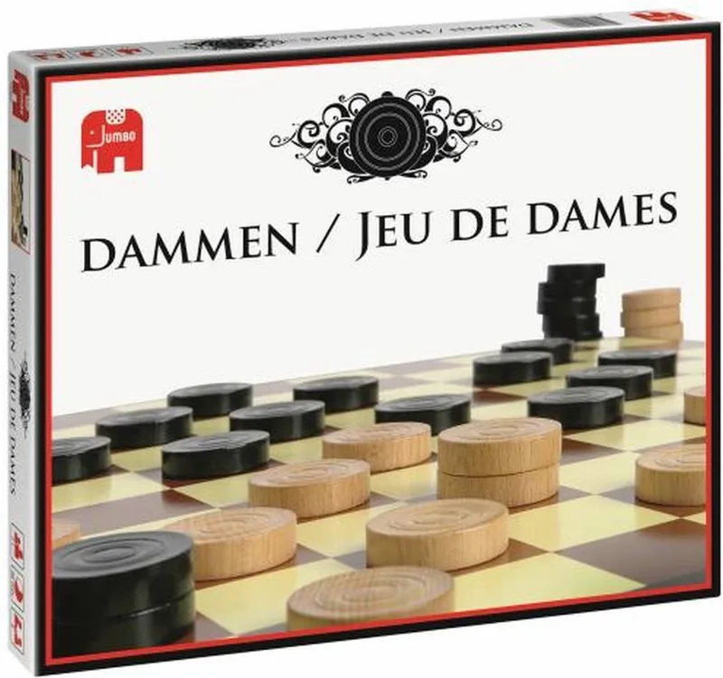 Dammen - Damspel - 2 spelers from Jumbo – box