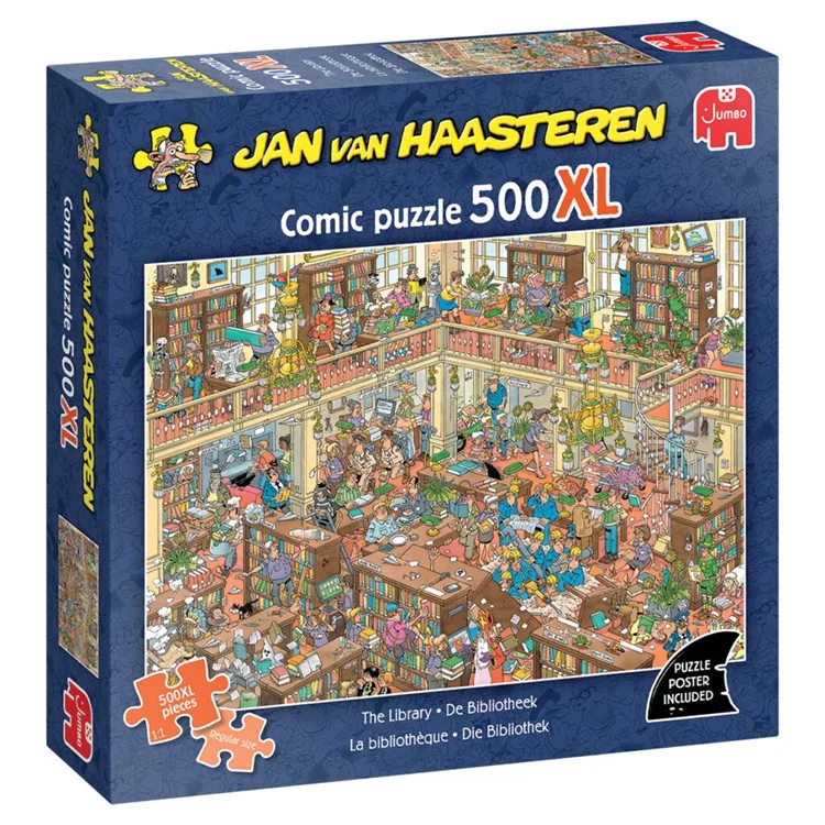 De Bibliotheek (500) van Jumbo – doos