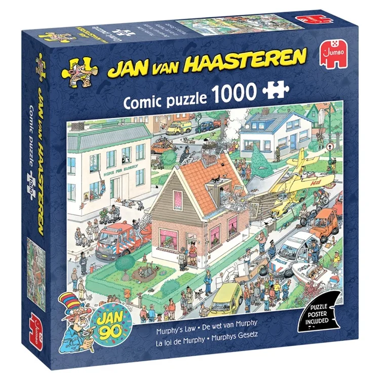 De wet van Murphy (1000) de Jumbo – boîte