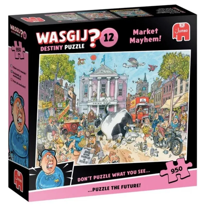 Destiny 12 Market Mayhem! Puzzel - 950 stukjes van Jumbo, editie Meerkleurig – doos