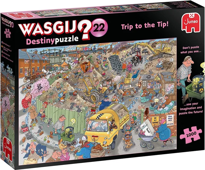 Destiny 22 Alles op een hoop! puzzel - 1000 stukjes van Jumbo, editie Meerkleurig – doos